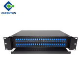 Drawer Type ODF 48 Core Fiber Optic Distribution Frame Box With Splice Cassette SC/UPC
